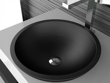 CIRCUS 50 FL - Inset round washbasin by Glass Design - view 2